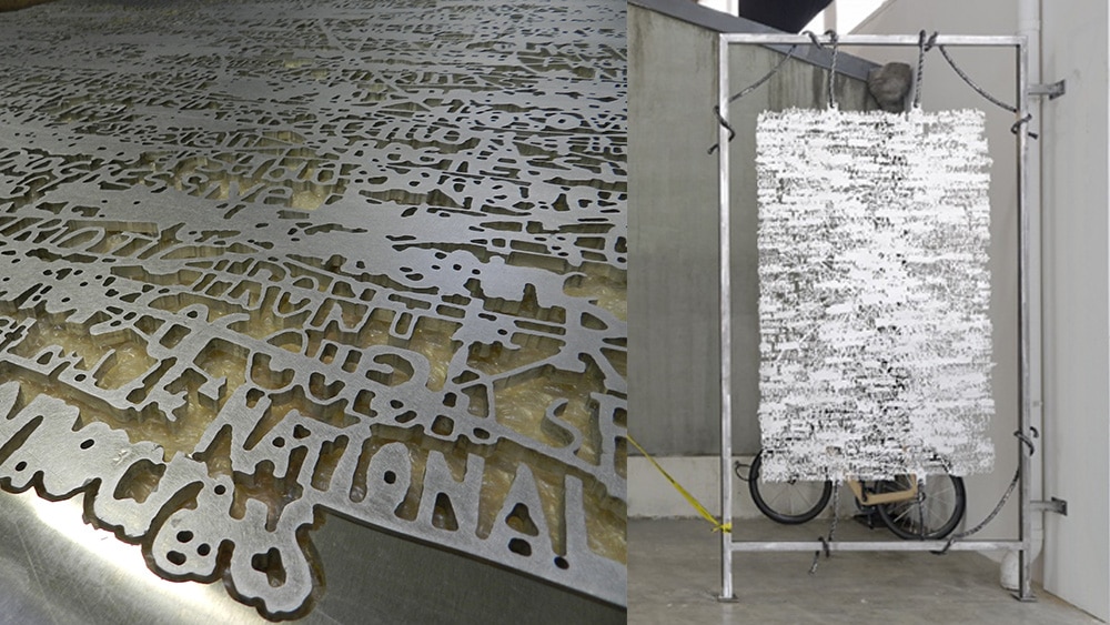 Découpe métal pour une oeuvre d’art hors norme au Palais de Tokyo