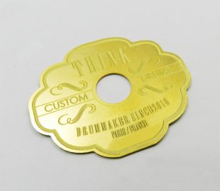 plaques de marque laiton think drums