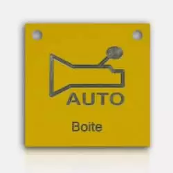 plaque identification moteur