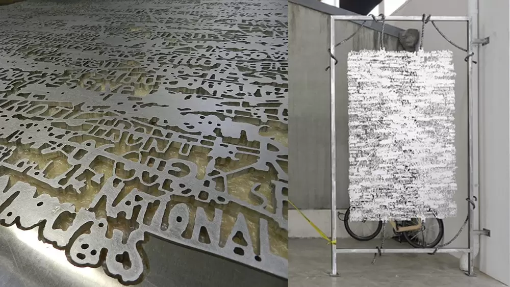 Découpe métal pour une oeuvre d’art hors norme au Palais de Tokyo