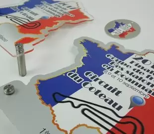 trophée personnalisé circuit du coteau