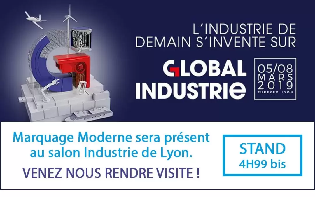 Marquage Moderne présent au Salon Industrie de Lyon !