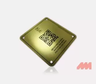 Plaque QR Code