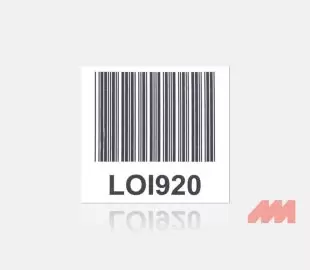Étiquette code-barres