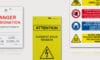 Produits de marquage de sécurité imprimés sur PVC