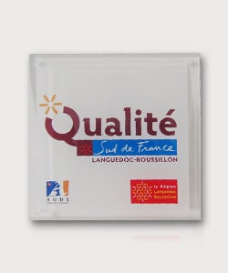 plaque promotionnelle