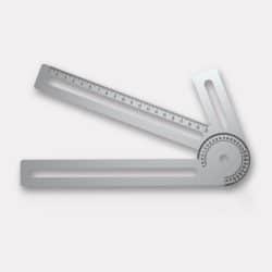 outils de mesure orthopédique en aluminium gravé