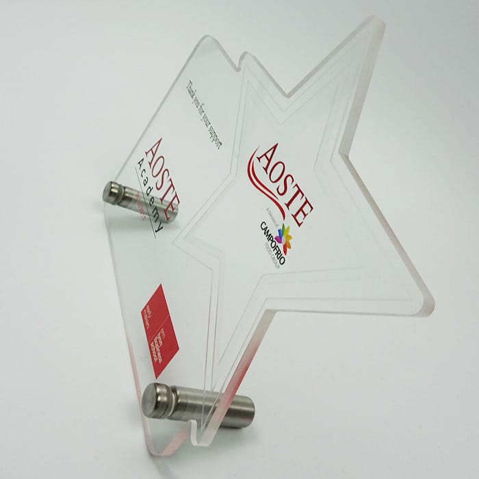 trophee personnalise pmma