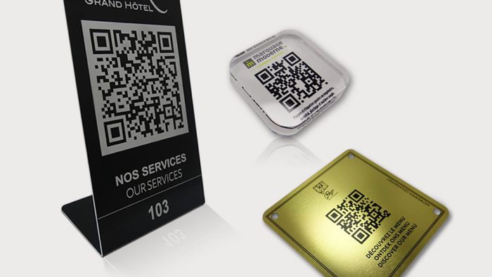 image Plaque QR Code