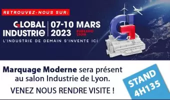 Marquage Moderne présent au Salon Industrie de Lyon !