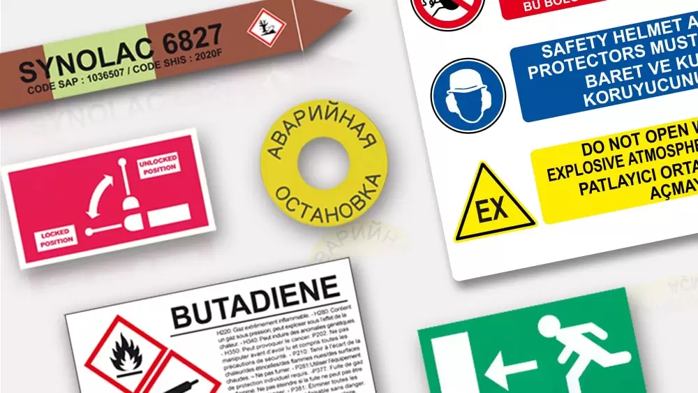 Le marquage de sécurité au travail