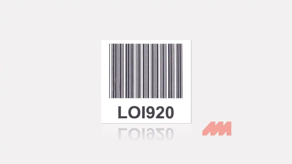 Barcode label